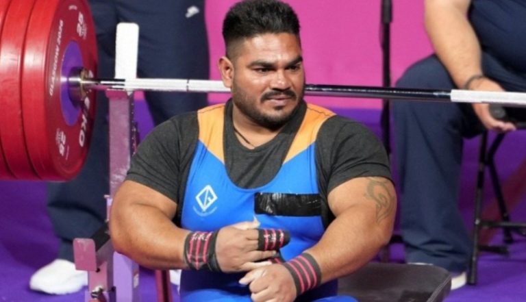 कॉमनवेल्थ गेम्स 2026 : झंडू कुमार ने जीता भारत के लिए पहला मेडल, पैरा पावरलिफ्टिंग की पुरुष हैवीवेट स्पर्धा में ब्रॉन्‍ज अपने नाम किया
