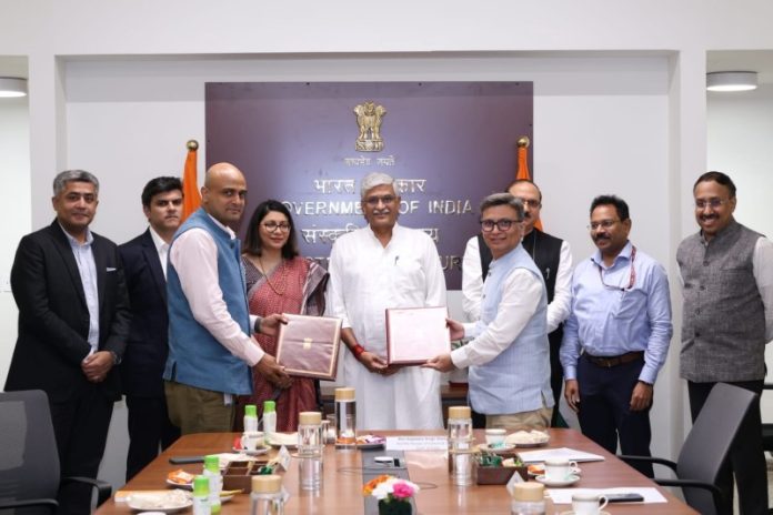 पर्यटन मंत्रालय ने गूगल इंडिया के साथ एक एमओयू पर किए हस्ताक्षर पर्यटन मंत्रालय ने गूगल इंडिया के साथ एक एमओयू पर किए हस्ताक्षर