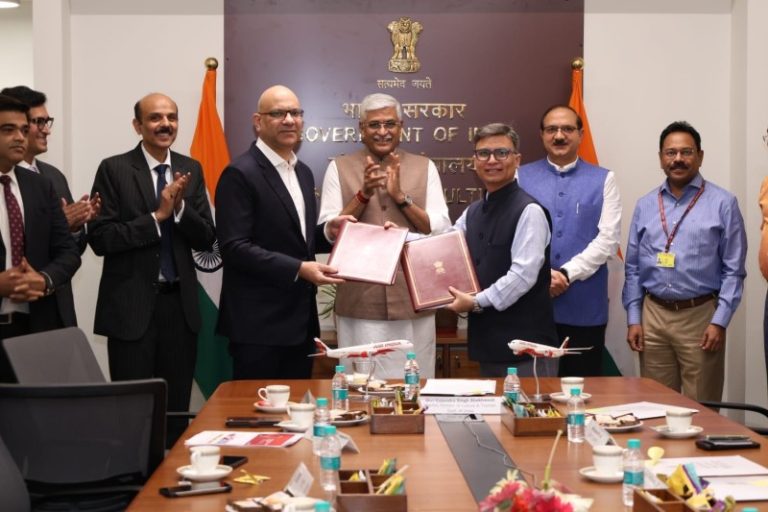 पर्यटन मंत्रालय ने भारत के वैश्विक पर्यटन प्रचार हेतु एयर इंडिया के साथ समझौता ज्ञापन पर किए हस्ताक्षर