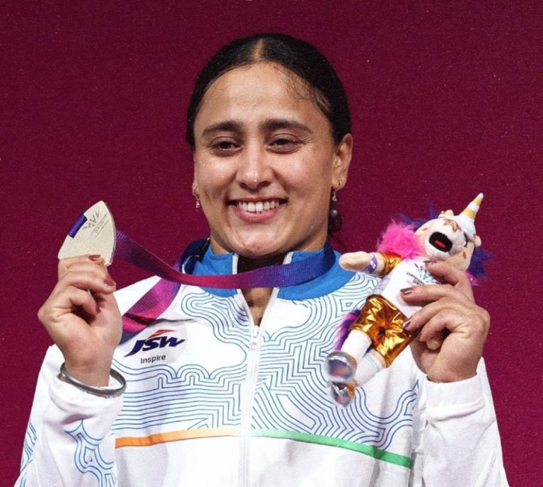 कॉमनवेल्थ गेम्स 2026 : हरजिंदर कौर ने महिलाओं के 69 किलोग्राम वेटलिफ्टिंग वर्ग में जीता सिल्वर मेडल