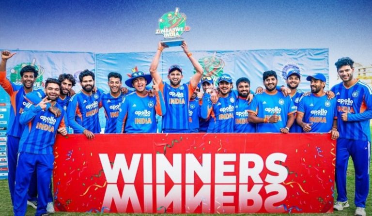 IND vs ZIM टी-20 सीरीज : भारत ने 3-0 से जीती सीरीज, तीसरा टी-20 मैच 35 रन से जीता