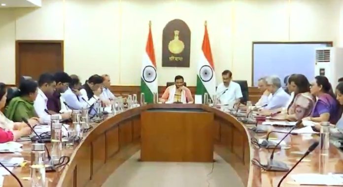 हरियाणा : सीएम नायब सिंह सैनी की अध्यक्षता में 'हरियाणा विजन 2047' के एक्शन प्लान को लेकर हुई बैठक