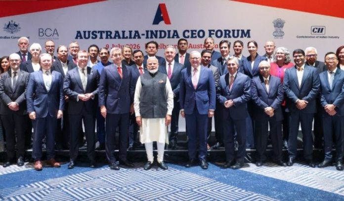 पीएम मोदी और ऑस्ट्रेलिया के पीएम एंथनी अल्बनीज ने मेलबर्न में ऑस्ट्रेलिया-भारत सीईओ फोरम को किया संबोधित