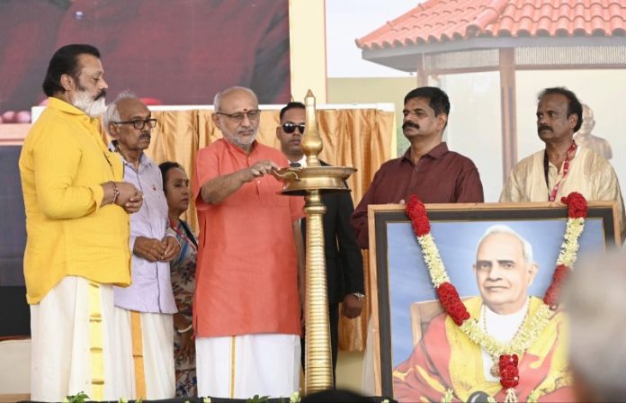 नई दिल्ली : उपराष्ट्रपति सीपी राधाकृष्णन ने एनएसएस दिल्ली द्वारा आयोजित 'मन्नम स्मृति मंडप' का उद्घाटन किया नई दिल्ली : उपराष्ट्रपति सीपी राधाकृष्णन ने एनएसएस दिल्ली द्वारा आयोजित 'मन्नम स्मृति मंडप' का उद्घाटन किया