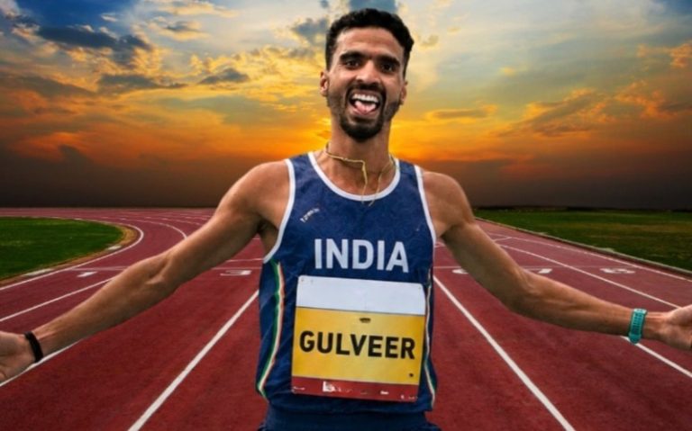 कॉमनवेल्थ गेम्स 2026 : गुलवीर सिंह ने पुरुषों की 10,000 मीटर दौड़ में जीता सिल्वर मेडल