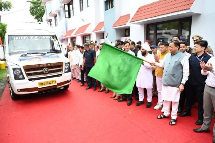 उत्तराखंड : सीएम धामी ने टनकपुर से कैलाश मानसरोवर यात्रा-2026 के पहले दल को हरी झंडी दिखाकर यात्रा के लिए रवाना किया