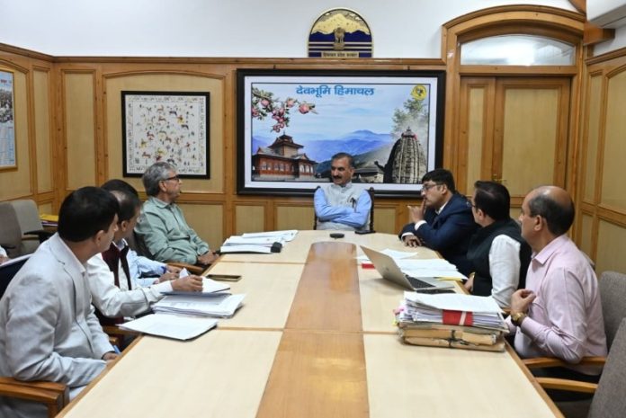 हिमाचल प्रदेश : सीएम सुखविंदर सिंह सुक्खू ने ऊर्जा विभाग की उच्च स्तरीय समीक्षा बैठक की अध्यक्षता की हिमाचल प्रदेश : सीएम सुखविंदर सिंह सुक्खू ने ऊर्जा विभाग की उच्च स्तरीय समीक्षा बैठक की अध्यक्षता की