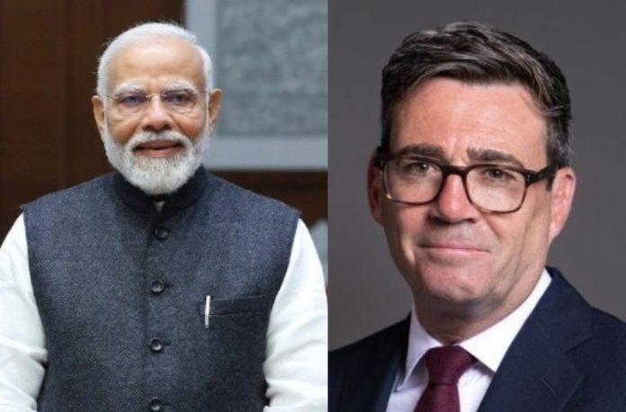 पीएम मोदी ने एंडी बर्नहैम को ब्रिटेन के प्रधानमंत्री के रूप में पदभार ग्रहण करने पर दी बधाई