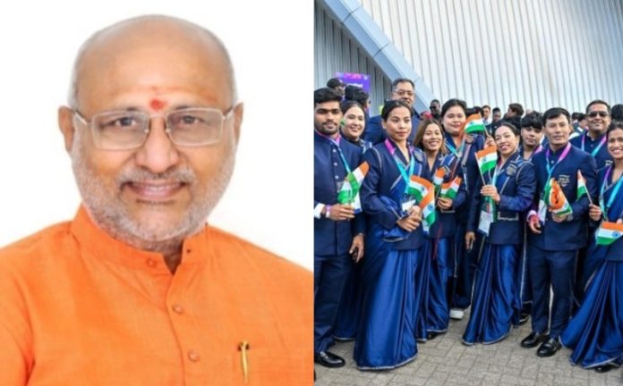 उपराष्ट्रपति सीपी राधाकृष्णन ने ग्लासगो 2026 कॉमनवेल्थ गेम्स में हिस्सा ले रहे भारतीय दल के सभी सदस्यों को शुभकामनाएं दीं