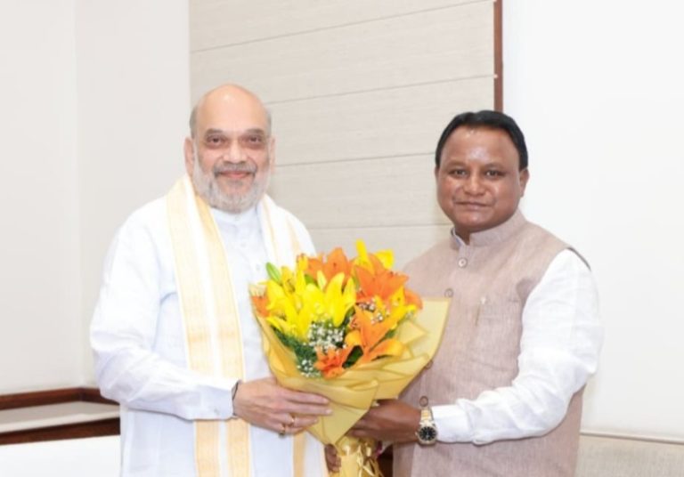 नई दिल्ली : केंद्रीय गृह मंत्री अमित शाह से ओडिशा के सीएम मोहन चरण माझी ने मुलाकात की