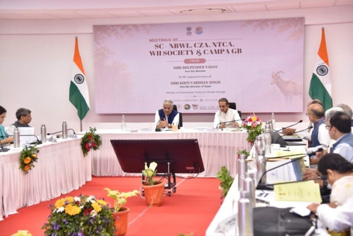 केंद्रीय मंत्री भूपेंद्र यादव ने कोयंबटूर के सीएएसएफओएस में नेशनल CAMPA की गवर्निंग बॉडी की 7वीं बैठक की अध्यक्षता की केंद्रीय मंत्री भूपेंद्र यादव ने कोयंबटूर के सीएएसएफओएस में नेशनल CAMPA की गवर्निंग बॉडी की 7वीं बैठक की अध्यक्षता की