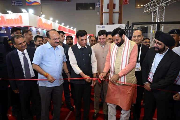 नई दिल्ली : केंद्रीय मंत्री डॉ. मनसुख मांडविया ने ‘स्पोर्ट्स, फिटनेस और इंफ्रास्ट्रक्चर (एसएफआई) एक्सपो 2026’ का उद्घाटन किया