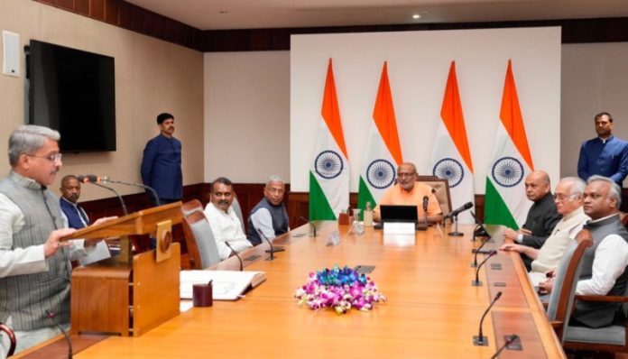 उपराष्ट्रपति और राज्यसभा के सभापति सीपी राधाकृष्णन ने नव निर्वाचित सांसदों को दिलाई शपथ