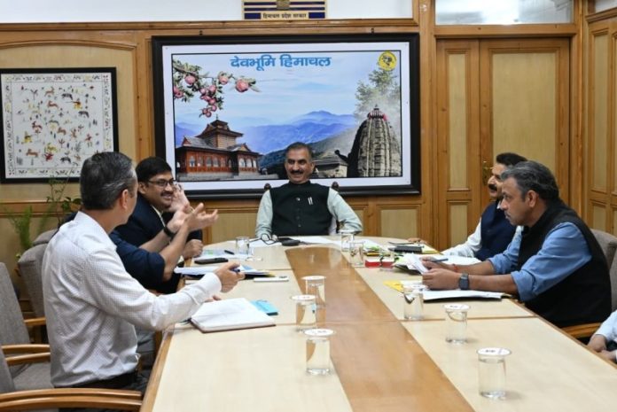 हिमाचल प्रदेश : सीएम सुक्खू ने किशाऊ बहुउद्देश्यीय परियोजना के एमओयू के प्रारूप की समीक्षा के लिए आयोजित उच्च स्तरीय बैठक की अध्यक्षता की हिमाचल प्रदेश : सीएम सुक्खू ने किशाऊ बहुउद्देश्यीय परियोजना के एमओयू के प्रारूप की समीक्षा के लिए आयोजित उच्च स्तरीय बैठक की अध्यक्षता की
