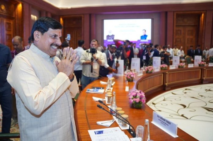 नई दिल्ली : मध्य प्रदेश के सीएम डॉ. मोहन यादव ने भारत मंडपम में आयोजित ‘भारत टेक्स 2026’ में हिस्सा लिया