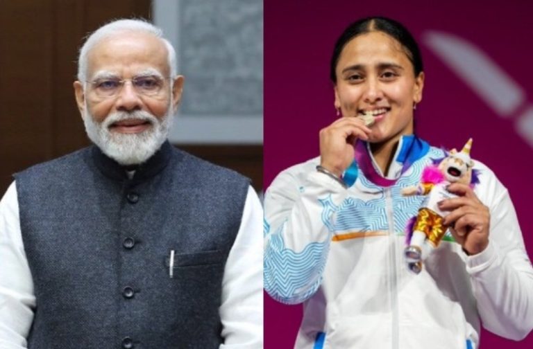पीएम मोदी ने हरजिंदर कौर को कॉमनवेल्थ गेम्स 2026 में महिलाओं के 69 किलोग्राम वेटलिफ्टिंग वर्ग में सिल्वर मेडल जीतने पर बधाई दीं