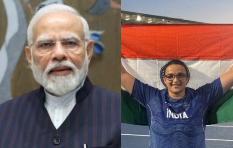 पीएम मोदी ने सीमा कालीरमन को कॉमनवेल्थ गेम्स 2026 में विमेंस डिस्कस थ्रो में ब्रॉन्ज मेडल जीतने पर बधाई दीं