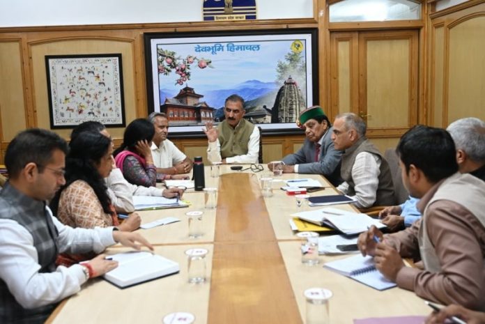 हिमाचल प्रदेश : सीएम सुखविंदर सिंह सुक्खू ने शिमला में स्वास्थ्य विभाग की उच्च स्तरीय बैठक की अध्यक्षता की