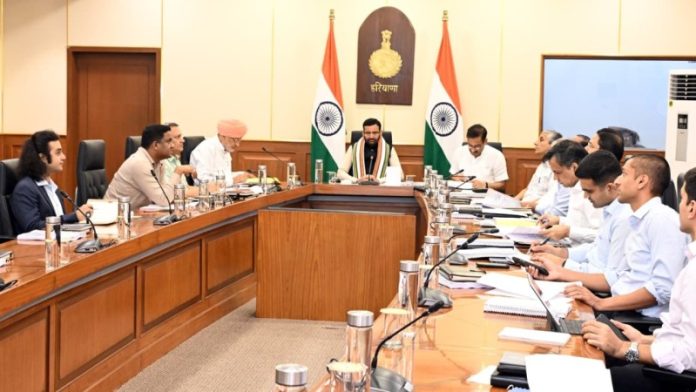 हरियाणा : सीएम नायब सिंह सैनी ने चंडीगढ़ में ‘अर्जुन एसपीवी’ के निदेशक मंडल की द्वितीय बैठक की अध्यक्षता की हरियाणा : सीएम नायब सिंह सैनी ने चंडीगढ़ में ‘अर्जुन एसपीवी’ के निदेशक मंडल की द्वितीय बैठक की अध्यक्षता की
