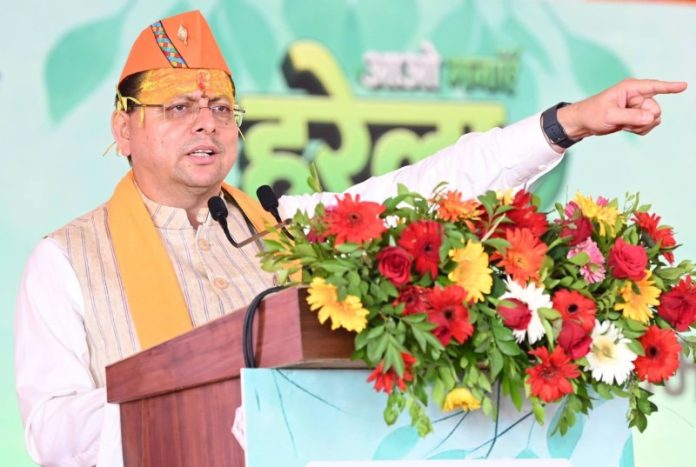 उत्तराखंड : सीएम धामी ने अल्मोड़ा में आयोजित 'जन-जन की सरकार, जन-जन के द्वार' कार्यक्रम में उपस्थित जनता को किया संबोधित