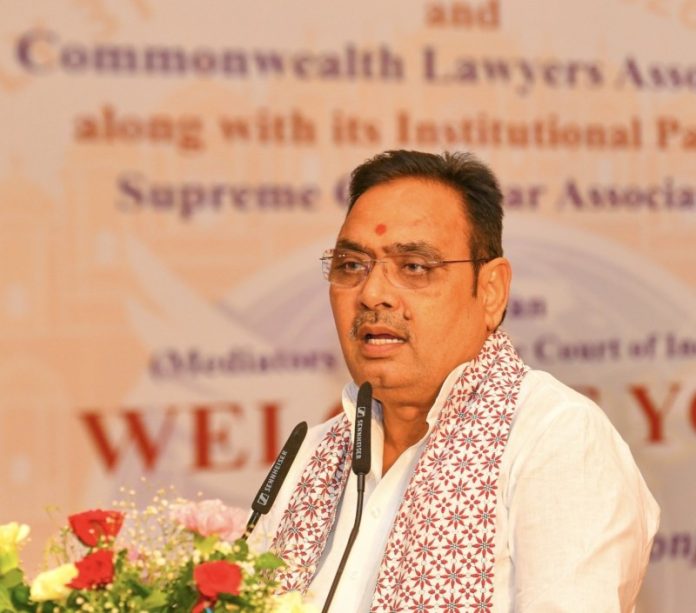 जयपुर : सीएम भजनलाल शर्मा तीन दिवसीय 'कॉमनवेल्थ पीस, मीडिएशन एंड रूल ऑफ लॉ कॉन्फ्रेंस' के उद्घाटन समारोह में हुए शामिल