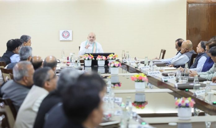 नई दिल्ली : केंद्रीय गृह मंत्री अमित शाह ने 9वें 'राष्ट्रीय सुरक्षा रणनीति सम्मेलन 2026' के समापन सत्र को संबोधित किया