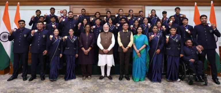 पीएम मोदी ने कॉमनवेल्थ गेम्स 2026 में शानदार प्रदर्शन करने वाले भारत के पदक विजेताओं की मेजबानी की
