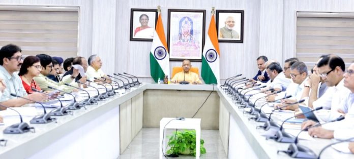 उप्र : सीएम योगी ने स्टेट ट्रांसफॉर्मेशन कमीशन की बैठक में प्रदेश की विकास परियोजनाओं और योजनाओं की समीक्षा की उप्र : सीएम योगी ने स्टेट ट्रांसफॉर्मेशन कमीशन की बैठक में प्रदेश की विकास परियोजनाओं और योजनाओं की समीक्षा की