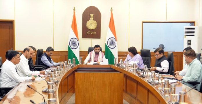 हरियाणा : सीएम नायब सिंह सैनी ने एग्रीस्टैक, डिजिटल क्रॉप सर्वे एवं ऑटो म्यूटेशन कार्यों की समीक्षा की