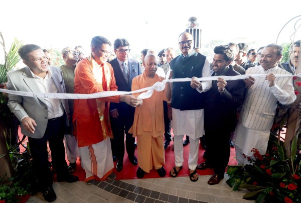 उप्र : सीएम योगी ने लखनऊ में 'होटल ताज पैलेस' का उद्घाटन किया उप्र : सीएम योगी ने लखनऊ में 'होटल ताज पैलेस' का उद्घाटन किया
