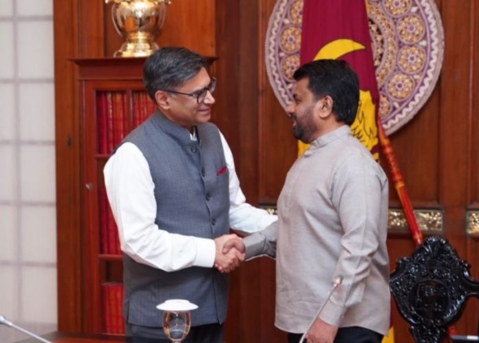 विदेश सचिव विक्रम मिस्री ने कोलंबो में श्रीलंका के राष्ट्रपति अनुरा कुमारा दिसानायके से मुलाकात की