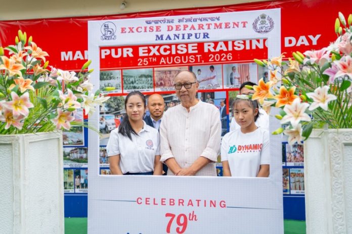 इंफाल : सीएम युमनाम खेमचंद सिंह ने 79वें मणिपुर आबकारी स्थापना दिवस समारोह में भाग लिया