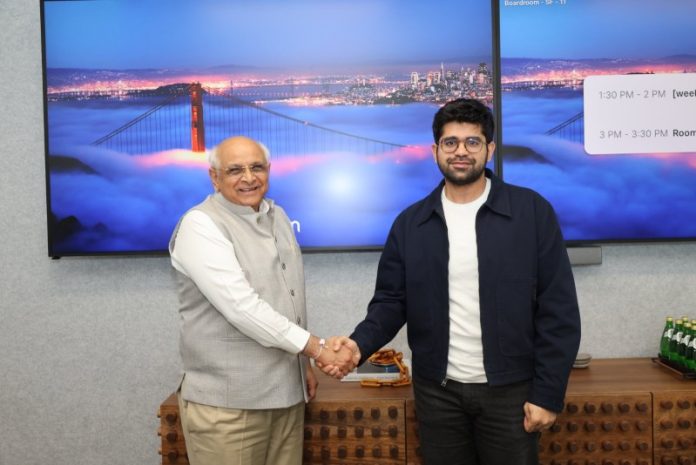 गुजरात के मुख्यमंत्री भूपेंद्र पटेल ने अपने अमेरिका के दौरे के दौरान परप्लेक्सिटी एआई के सीईओ अरविंद श्रीनिवास के साथ बैठक कीगुजरात के मुख्यमंत्री भूपेंद्र पटेल ने अपने अमेरिका के दौरे के दौरान परप्लेक्सिटी एआई के सीईओ अरविंद श्रीनिवास के साथ बैठक की गुजरात के मुख्यमंत्री भूपेंद्र पटेल ने अपने अमेरिका के दौरे के दौरान परप्लेक्सिटी एआई के सीईओ अरविंद श्रीनिवास के साथ बैठक की