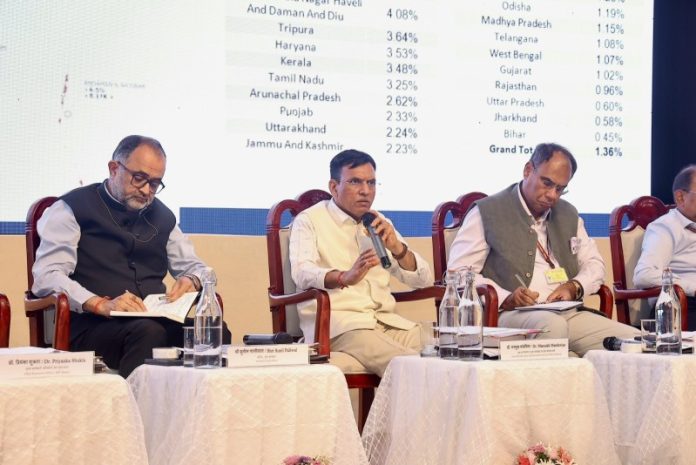 नई दिल्ली : केंद्रीय मंत्री डॉ. मनसुख मांडविया ने ‘MY Bharat और MY Bharat-NSS’ के अधिकारियों की चिंतन बैठक को संबोधित किया नई दिल्ली : केंद्रीय मंत्री डॉ. मनसुख मांडविया ने ‘MY Bharat और MY Bharat-NSS’ के अधिकारियों की चिंतन बैठक को संबोधित किया