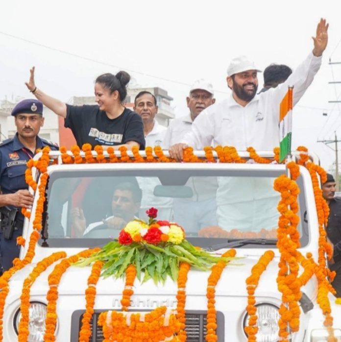 हरियाणा : सीएम नायब सिंह सैनी ने नारनौल में युवा मैराथन को हरी झंडी दिखाकर रवाना किया