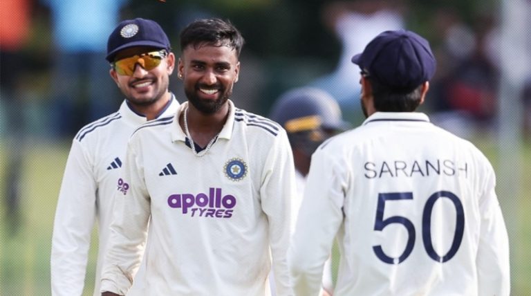 IND vs SL 2nd Test : तीसरे दिन के खेल की समाप्ति पर श्रीलंका का स्कोर 265/8, भारत से 238 रन पीछे