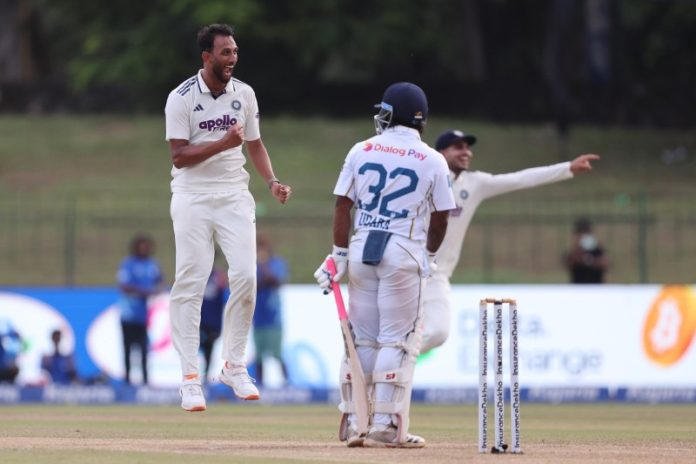 IND vs SL 2nd Test : दूसरे दिन का खेल समाप्त, भारत की पहली पारी 503/9 पर घोषित, श्रीलंका का स्कोर 8/2