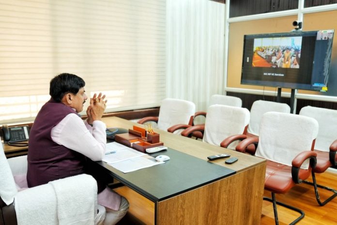 मप्र : सीएम यादव ने शहडोल में आयोजित ‘बलराम कृषि महोत्सव’ में वर्चुअली जुड़कर अन्नदाताओं से संवाद किया