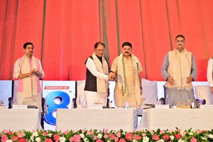 छत्तीसगढ़ : सीएम विष्णुदेव साय ने नवा रायपुर में ‘ई-रेत संगवारी’ पोर्टल का शुभारंभ किया छत्तीसगढ़ : सीएम विष्णुदेव साय ने नवा रायपुर में ‘ई-रेत संगवारी’ पोर्टल का शुभारंभ किया