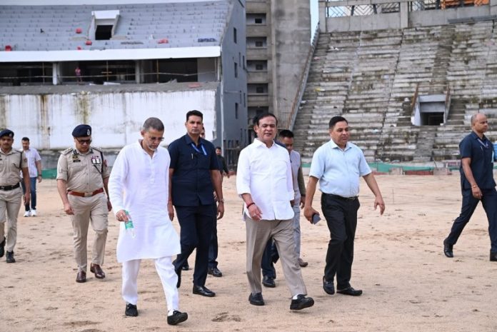 असम : सीएम डॉ. हिमंत बिस्वा सरमा ने प्रमुख विकास परियोजनाओं की प्रगति की समीक्षा की असम : सीएम डॉ. हिमंत बिस्वा सरमा ने प्रमुख विकास परियोजनाओं की प्रगति की समीक्षा की
