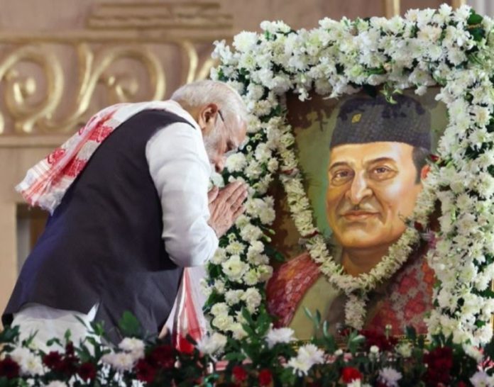 पीएम मोदी ने भारत रत्न डॉ. भूपेन हजारिका को उनकी 100वीं जयंती पर श्रद्धांजलि अर्पित की