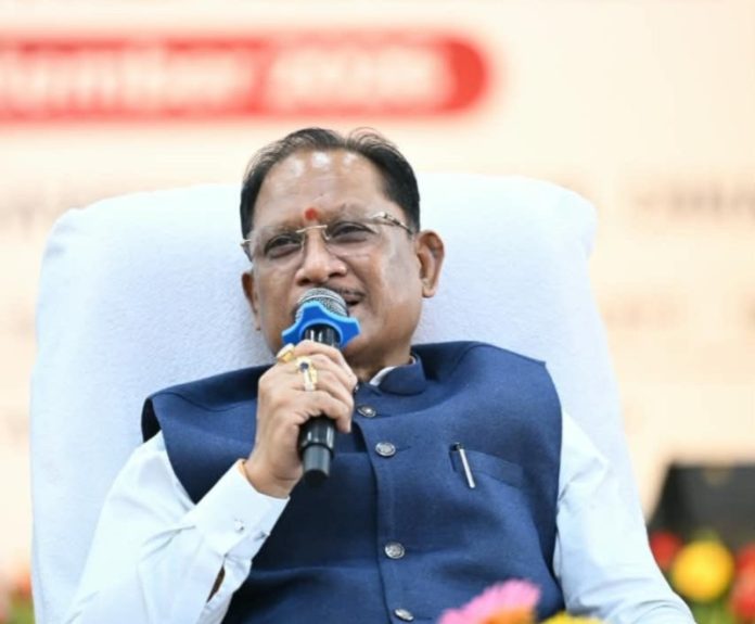 रायपुर : सीएम विष्णुदेव साय ने छत्तीसगढ़ यूथ इनोवेशन एंड एंटरप्रेन्योरशिप कॉन्क्लेव 2026 में युवाओं से आत्मीय संवाद किया