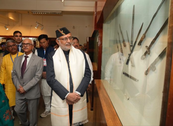 उपराष्ट्रपति सीपी राधाकृष्णन ने मणिपुर के मोइरांग में आईएनए म्यूजियम का दौरा किया