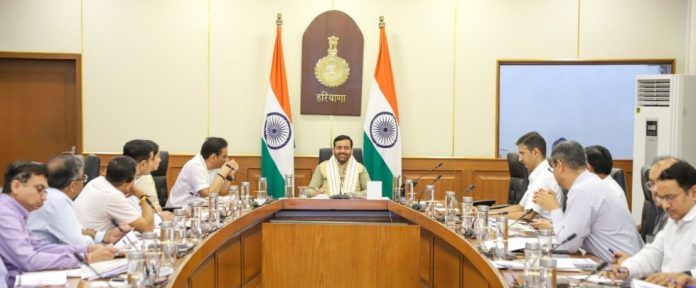 चंडीगढ़ : सीएम सैनी ने बिजली निगमों की समीक्षा बैठक में नागरिकों एवं उद्योगों को निर्बाध बिजली आपूर्ति सुनिश्चित करने के निर्देश दिए