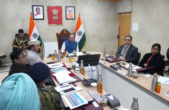 लद्दाख : उपराज्यपाल वीके सक्सेना ने केंद्र शासित प्रदेश लद्दाख की एडवाइजरी काउंसिल की पहली बैठक की अध्यक्षता की