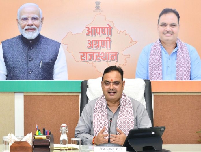 राजस्थान : सीएम भजनलाल शर्मा ने वर्चुअल माध्यम से रामदेवरा स्थित गोडावण संरक्षण एवं प्रजनन केंद्र में नवनिर्मित पुनर्स्थापन पक्षीगृह का अनावरण किया
