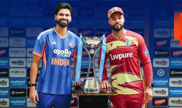IND vs WI टी-20 सीरीज : 5वां टी-20 मैच बारिश के कारण हुआ रद्द, सीरीज 2-2 की बराबरी पर हुई समाप्त