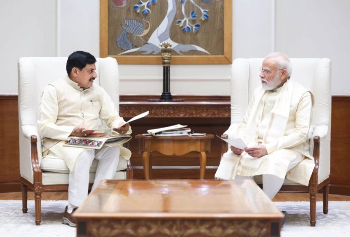 नई दिल्ली : एमपी के सीएम डॉ. मोहन यादव ने पीएम मोदी से मुलाकात की