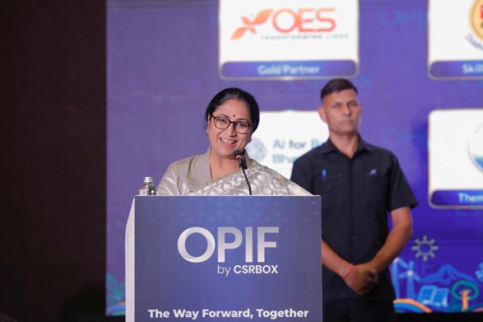 दिल्ली : सीएम रेखा गुप्ता ने CSRBOX द्वारा आयोजित ओपीआईएफ 2026 के 13वें संस्करण के उद्घाटन समारोह को संबोधित किया