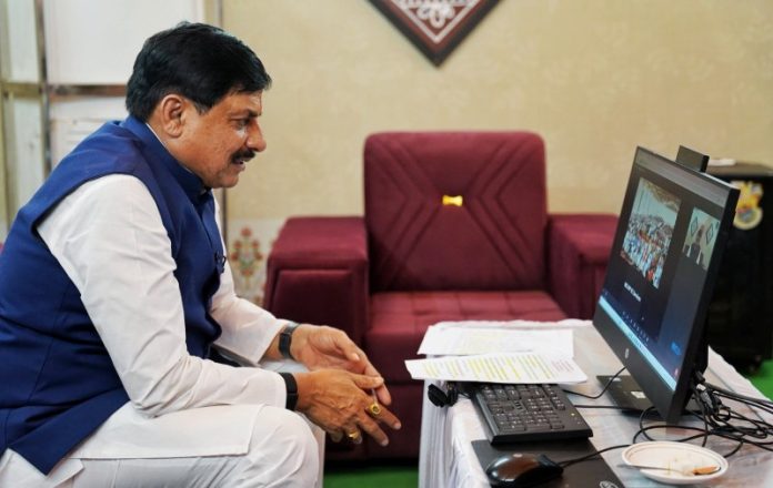 मप्र : सीएम यादव ने खंडवा जिले से वीडियो कॉन्फ्रेंसिंग के माध्यम से बलराम कृषि महोत्सव के तहत नीमच के किसानों से सीधा संवाद किया